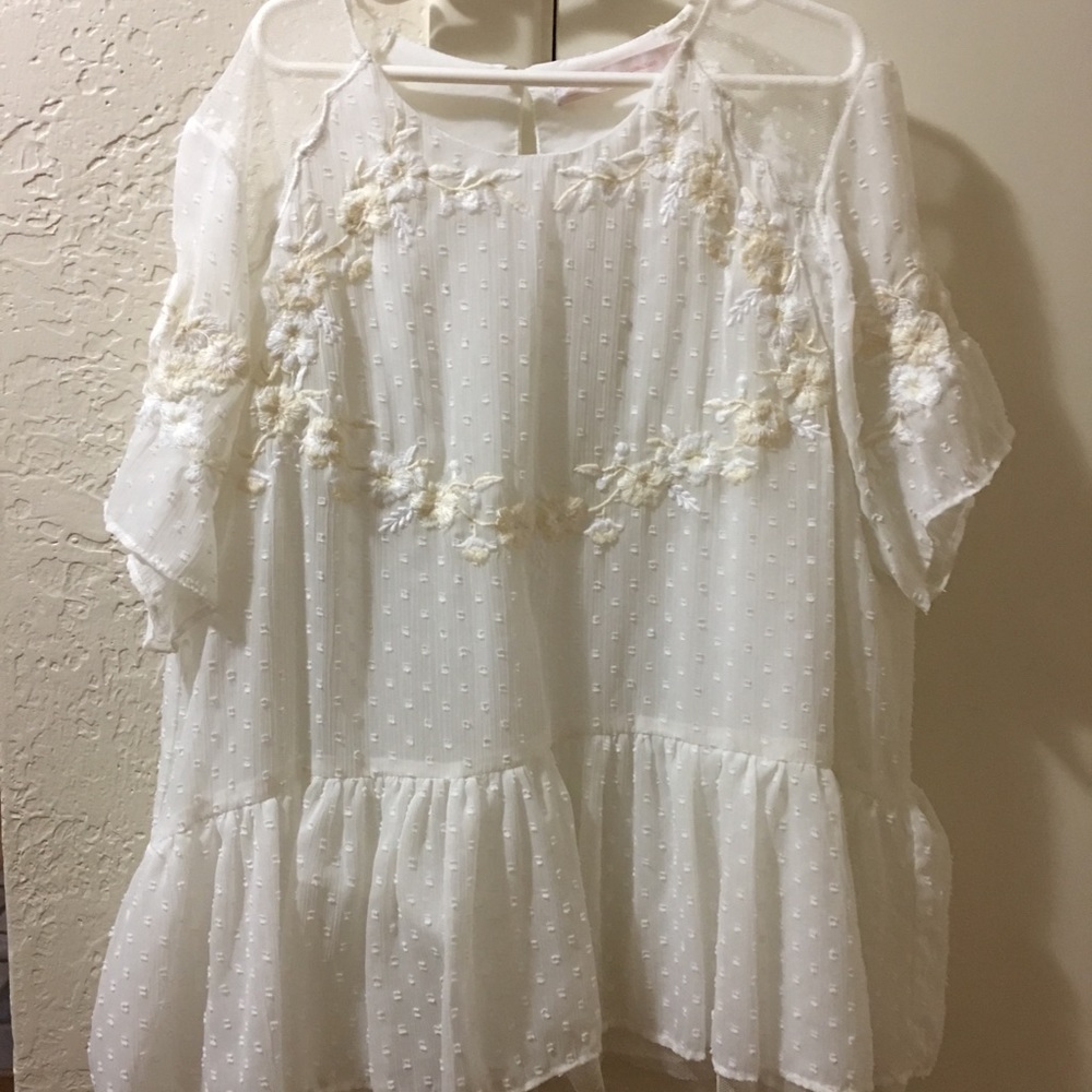 Zara Peplum Top